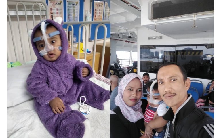 Keluarga bayi sakit paru-paru kronik terharu dapat perhatian PM