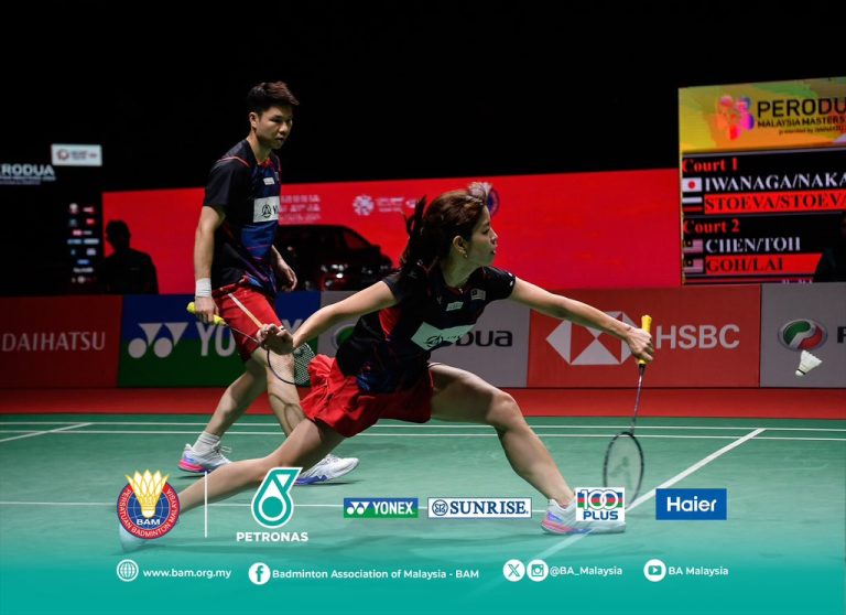 Soon Huat-Shevon idam Masters Malaysia sebagai hadiah perkahwinan