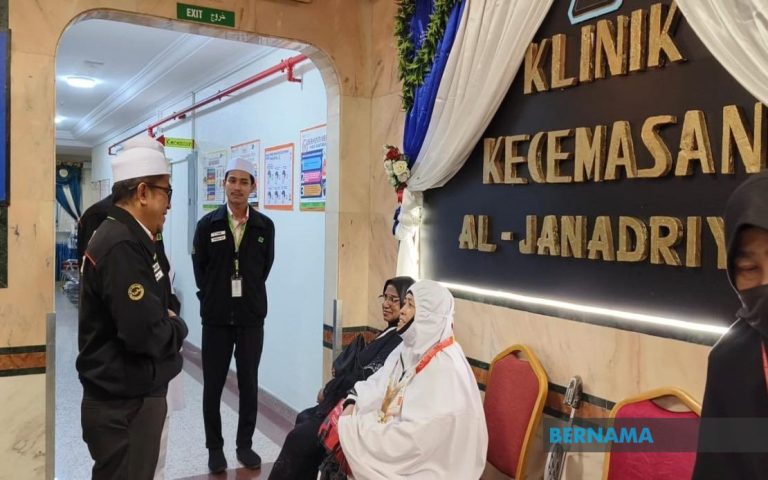 Lebih 5,000 jemaah haji direkod terima rawatan di fasiliti perubatan TH
