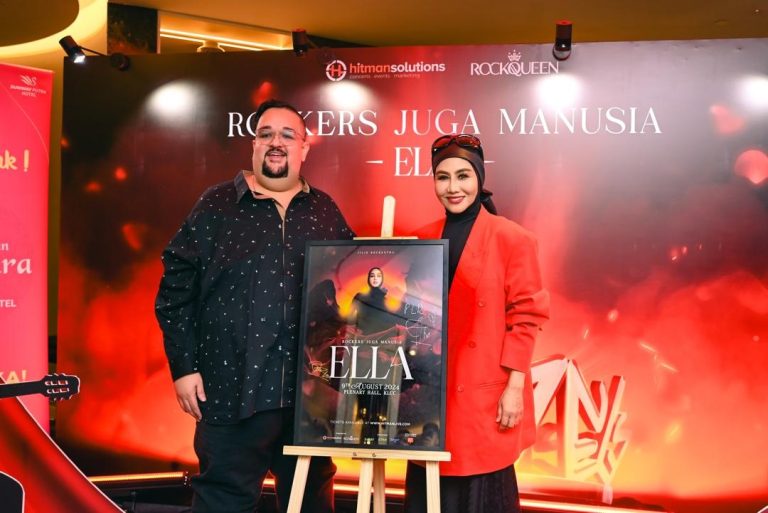 Ella menyapa Plenary Hall dengan konsert Jilid Rockestra: Rokers Juga Manusia, tiket sudah mula dijual!