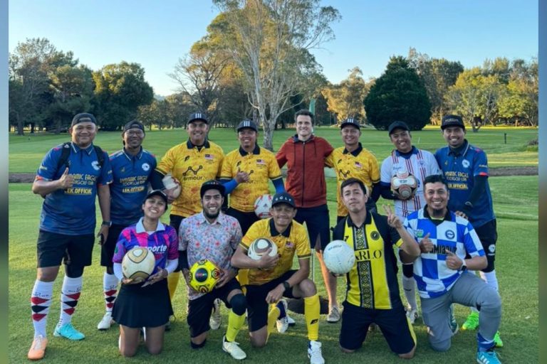 Pemain footgolf Malaysia menyerlah di Terbuka Australia, juara wanita dan senior