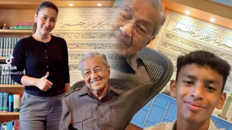 [VIDEO] Rita Rudaini meremang bulu roma bersua muka dengan Tun M – “Orang hebat, aura pun hebat”