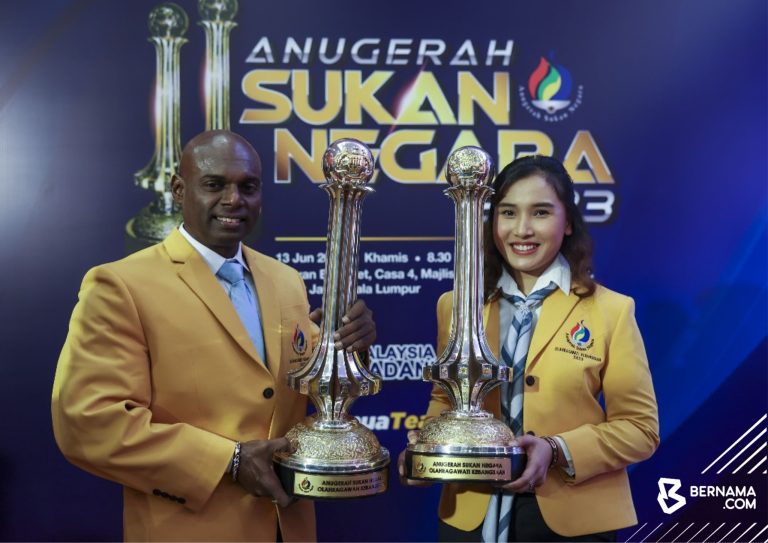 ASN 2023: Mike Mahen, Natasha rangkul Olahragawan, Olahragawati Kebangsaan