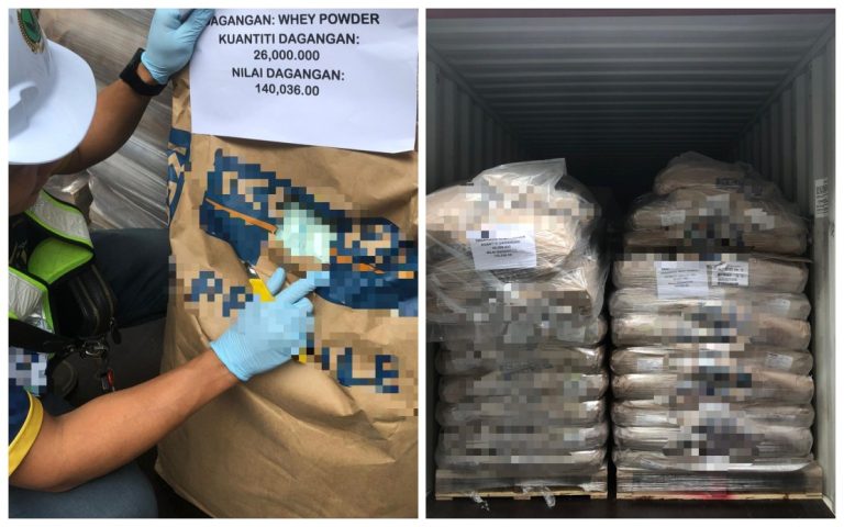 MAQIS Selangor sita 26,000 kilogram serbuk protein Whey dari Belanda