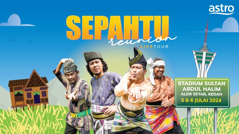 ‘Pahabaq Kedah’ Sepahtu Reunion Live Tour kembali berjenaka