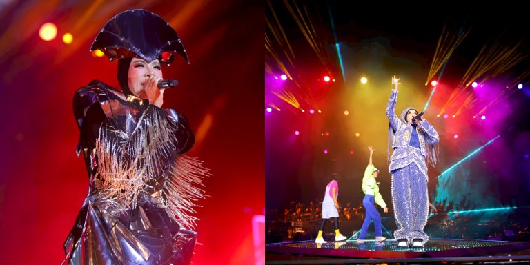 Spontan, tapi hasilnya sangat menusuk hati! Melly Goeslow cipta lagu untuk Palestin di pentas konsert
