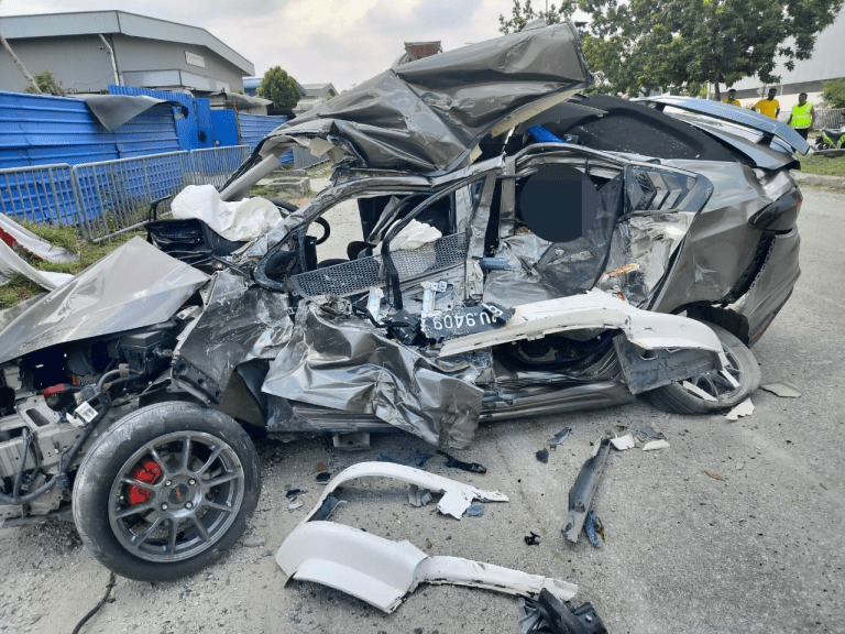 Lelaki warga Bangladesh maut tersepit dalam kemalangan libat lori, kereta di Klang