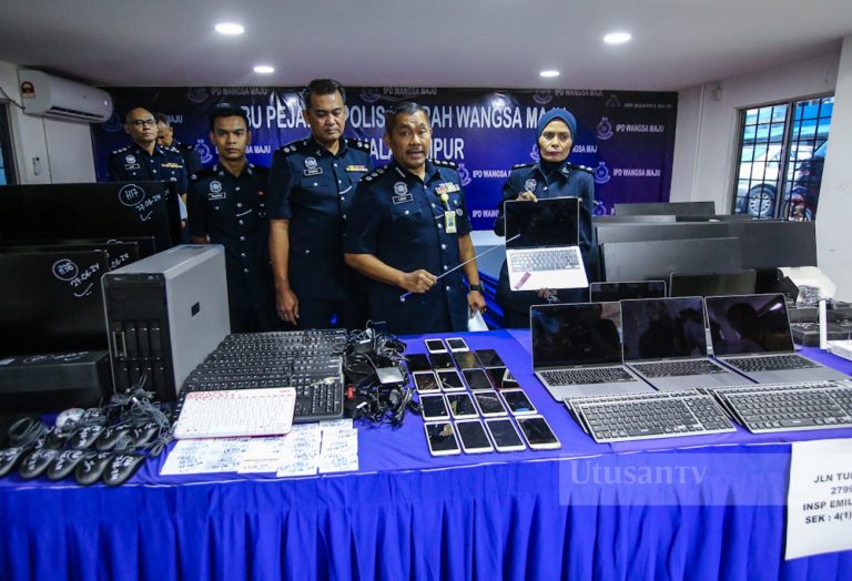 24 individu dicekup dalam serbuan ke Calling Centre judi online