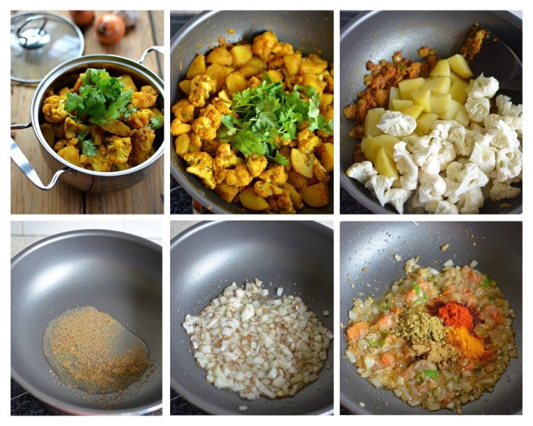 5 Langkah Mudah Masak Aloo Gobi Cara Pakistan. Sedap Sangat Makan Dengan Roti Puri