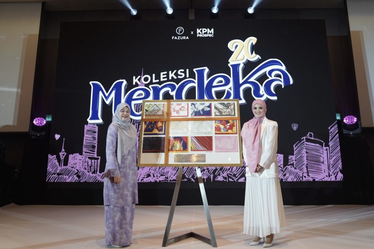 Fazura luncur 12 tudung Koleksi Merdeka 2024, jalin kerjasama dengan Prospec KPM