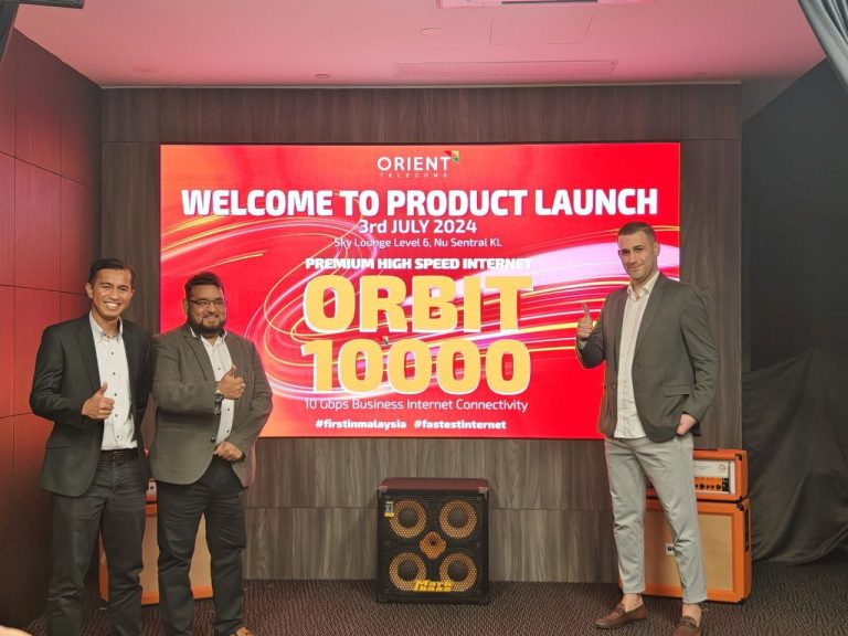 Orient Telecoms lancar ORBIT 10,000, sedia capaian jaringan lebih pantas untuk perkembangan perniagaan berskala besar
