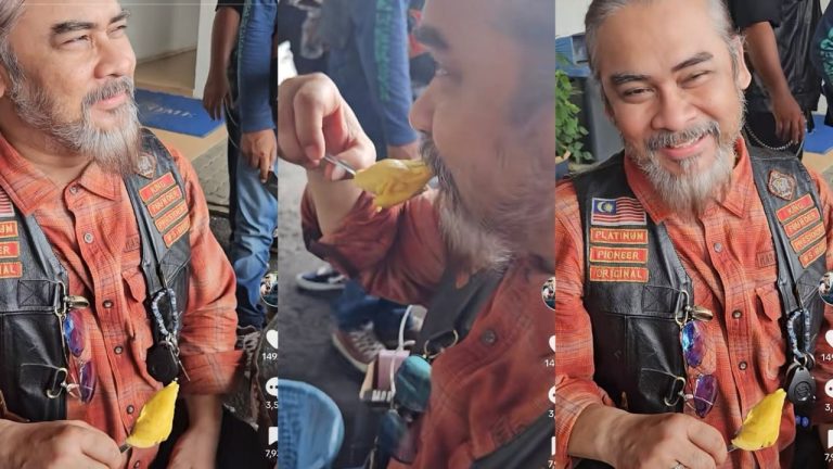 Roy Azman ‘kantoikan’ Awie makan durian guna sudu!  – “Jangan cerita dekat orang”
