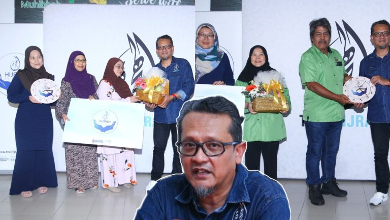 Sambutan ulang tahun ke-14 TV AlHijrah, 100 bakul makanan diberikan kepada 4 pertubuhan – “Selalunya terima hadiah atau kek tapi tahun ini kami berkongsi rezeki kepada golongan yang memerlukan”