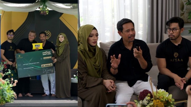 Diana Rafar, Zamarul Hisham & Afyaa santuni 20 artis veteran, beri sumbangan RM5,000 serta tajaan umrah!