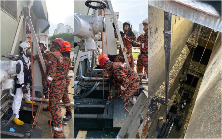 Gas beracun, mudah terbakar di tangki Loji IWK cabaran besar pasukan SAR