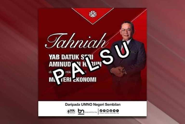 Aminuddin sifat dilantik Menteri Ekonomi gurauan nakal
