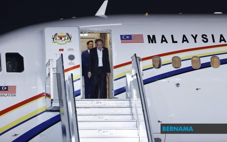 Anwar tiba di New Delhi perkukuh hubungan 67 tahun Malaysia-India