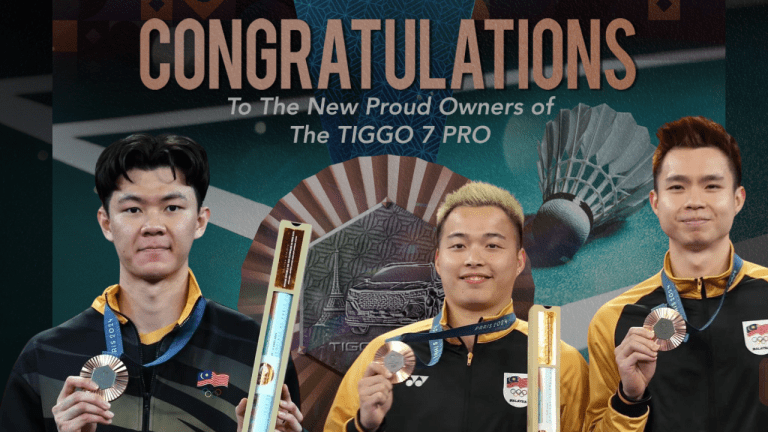 Zii Jia, Aaron-Wooi Yik diberi ganjaran Chery Tiggo 7 Pro
