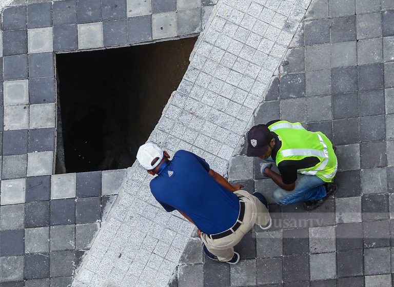 Tanah jerlus: JBPM masuk saluran kumbahan secara ‘upstream’ dari ‘manhole’ Wisma Yakin – DBKL