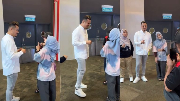 Fazley Yaakob berinteraksi dengan peminat istimewa guna bahasa isyarat, netizen puji melambung sudi beri layanan baik!