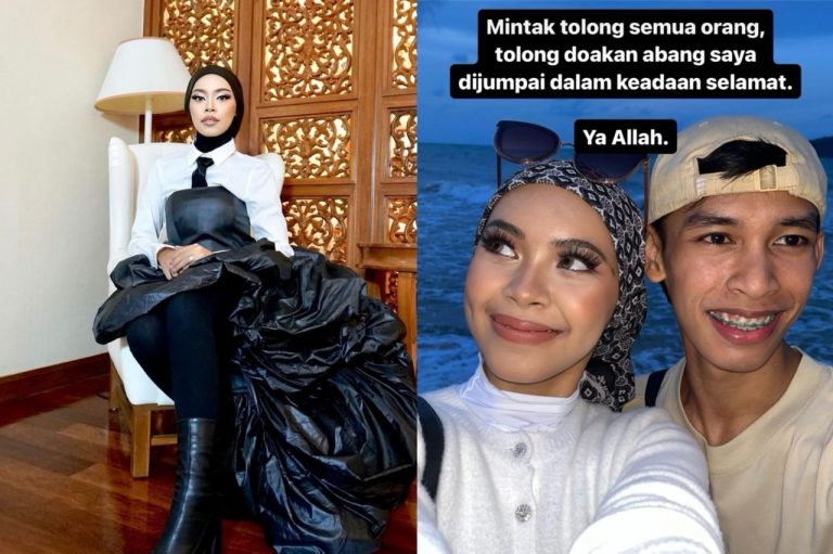 Abang penyanyi Aufahanie hilang, keluarga temui dompet & telefon bimbit di jambatan sungai Klang