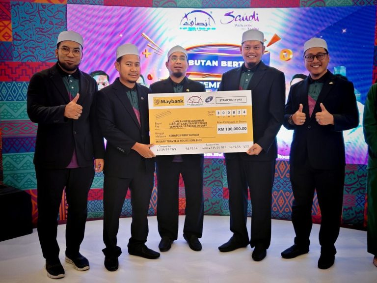 In Saff Travel tawar cabutan bertuah bernilai RM100k dan pakej umrah RM4970 sempena ulang tahun ke-10