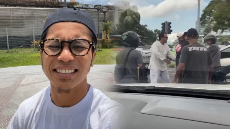 Viral video Hafiz Suip bertumbuk di jalan raya, kes selesai selepas saling bermaafan – “Muka disembur dengan pepper spray”