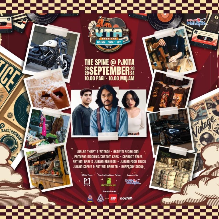 Pesta Vintage, Thrift & Seni penuhi hujung minggu korang, Jom berhibur bersama, masuk adalah percuma!