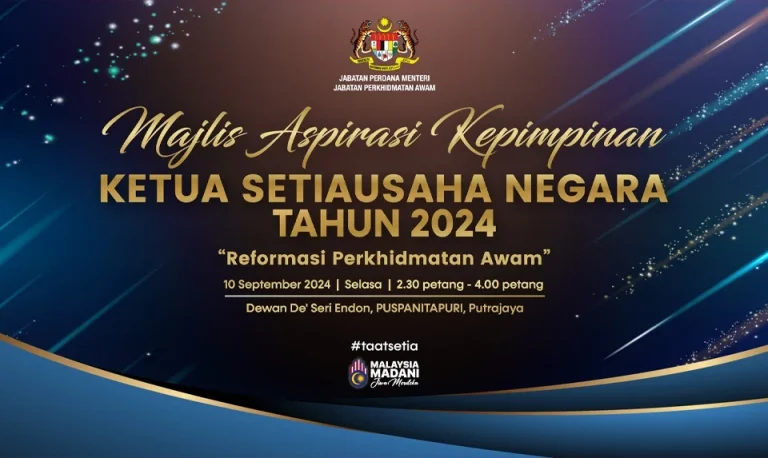 KSN akan sampaikan amanat sulung bertemakan ‘Reformasi Perkhidmatan Awam’ petang ini