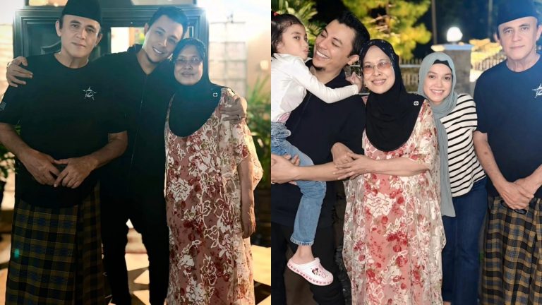 Syamsul Yusof akhirnya pulang ke rumah ibu bapa, Puteri Sarah Liyana jadi saksi momen gembira