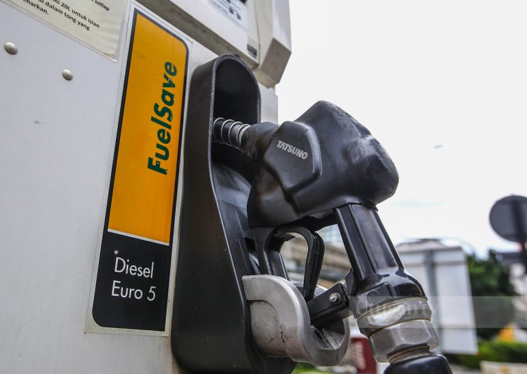 RON97, diesel turun 5 sen