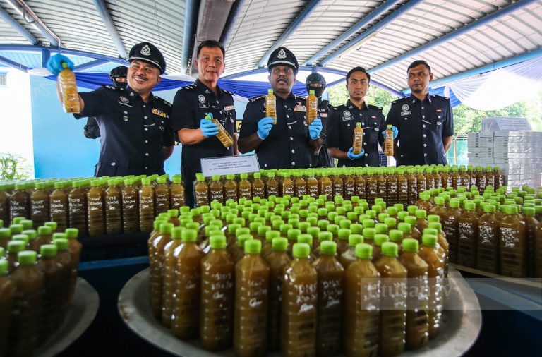 ‘Port’ proses air ketum Sungai Buloh diserbu polis, 1,100 orang terputus bekalan