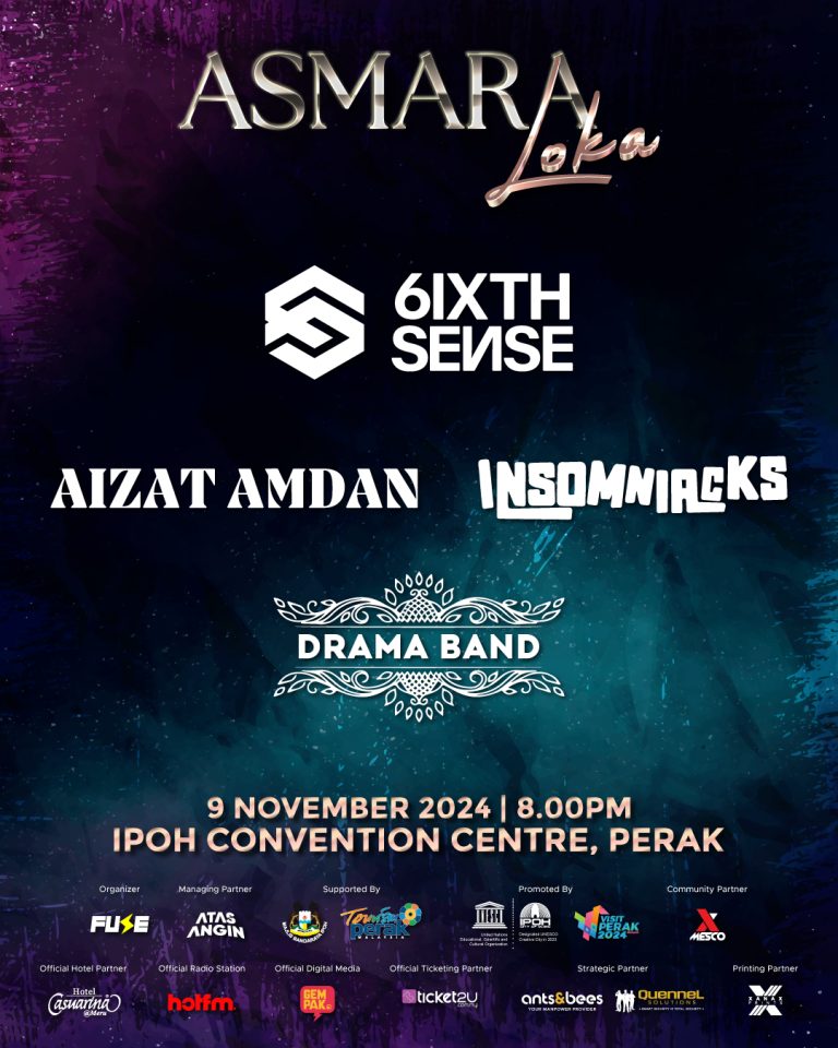4 penyanyi bakal galau bersama & ‘healing’ di acara muzik Asmara Loka