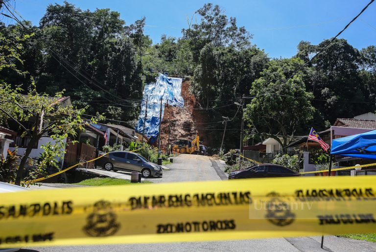 Taman Melawati antara 114 titik panas sangat berisiko tanah runtuh