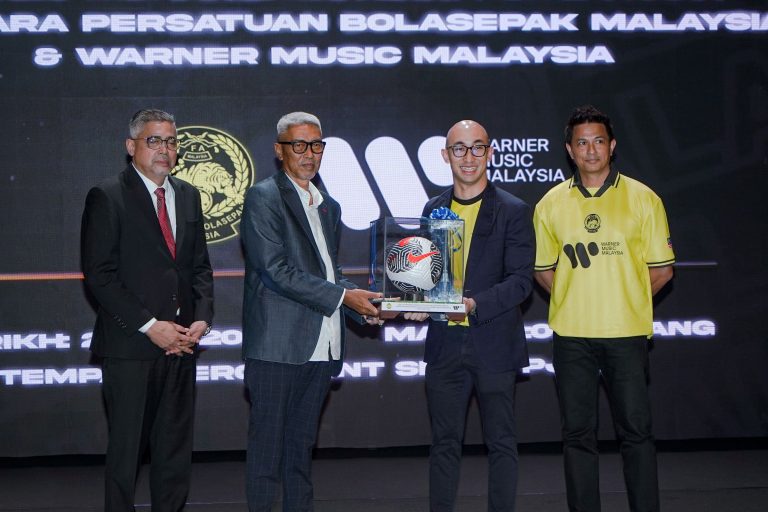 FAM umum Warner Music Malaysia sebagai rakan penaja muzik rasmi Harimau Malaya