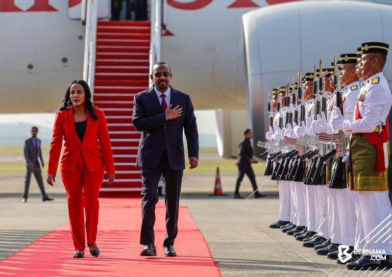 PM Ethiopia, Dr Abiy Ahmed Ali tiba di Malaysia lawatan rasmi dua hari