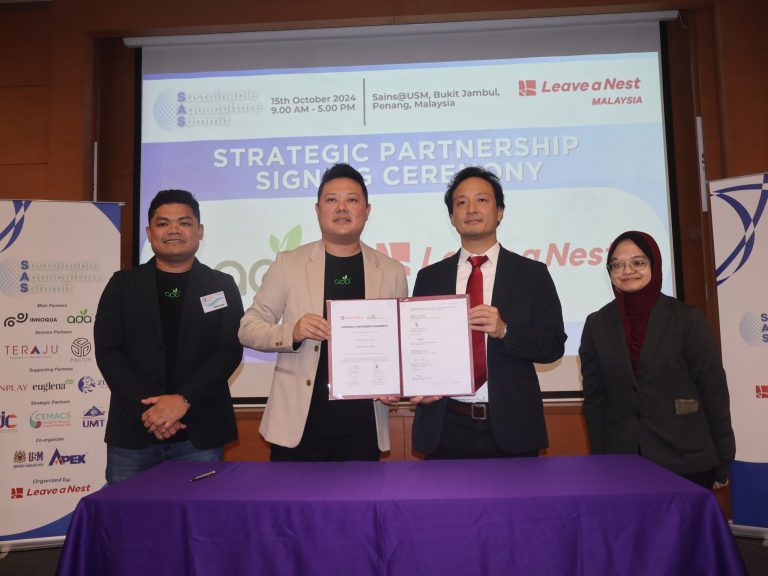 ADA Biotech ubah sisa makanan jadi penyedut minuman terbiodegradasi, meterai MoU guna teknologi Jepun