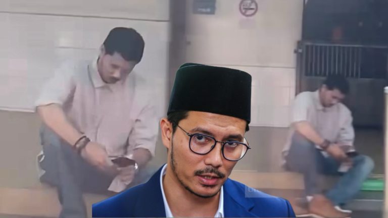 Video Fattah Amin duduk bersendirian di tangga surau tular, undang sebak netizen
