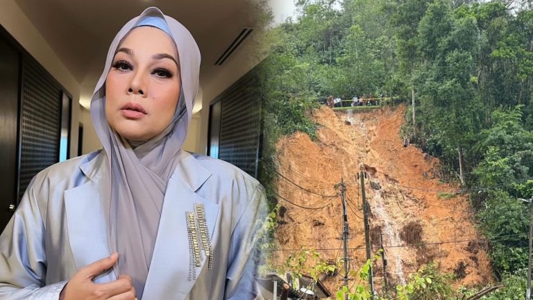 Tanah runtuh di kawasan kediaman, Sharifah Shahirah sukar tidur bimbang perkara buruk bakal berlaku