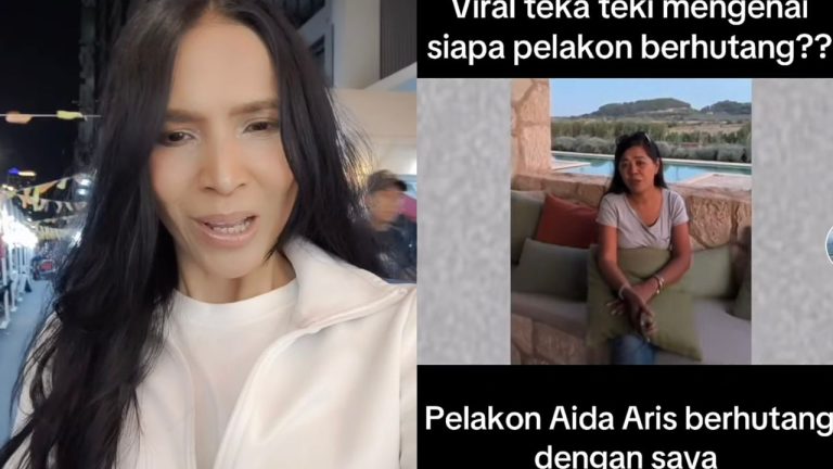 Bekas adik ipar dedah pelakon Aida Aris berhutang lebih RM200,000 – “Sila bayar hutang secepat mungkin…dah empat tahun”
