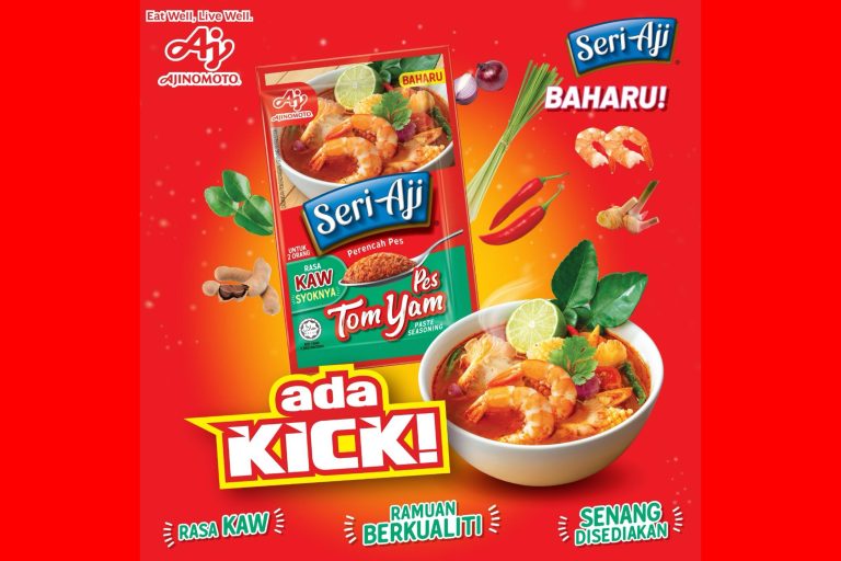 Ajinomoto perkenal Seri-Aji Perencah Pes Tom Yam