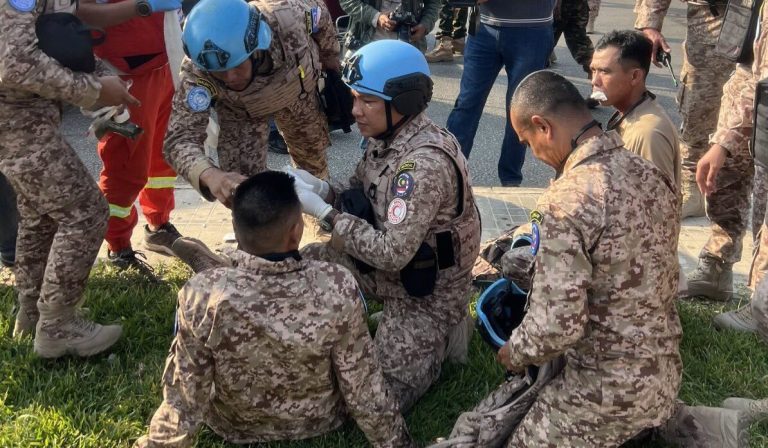 Konvoi MALBATT 850-12 selamat tiba di Kem Marakah, ATM teruskan rancangan pertukaran pasukan