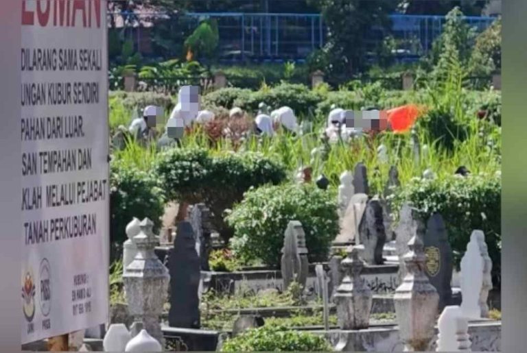 Aktiviti pelik di kubur: Pengurusan tanah perkuburan minta tunggu hasil siasatan