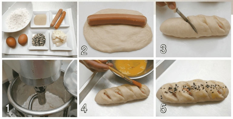 Roti Bun Sosej Gebu & Lembut . Buat Sendiri Aje, Lebih Jimat!