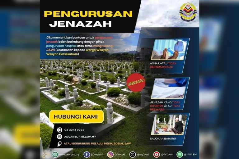 JAWI sedia khidmat pengurusan jenazah percuma