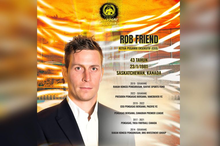 Pelantikan Rob Friend keputusan terbaik – TMJ