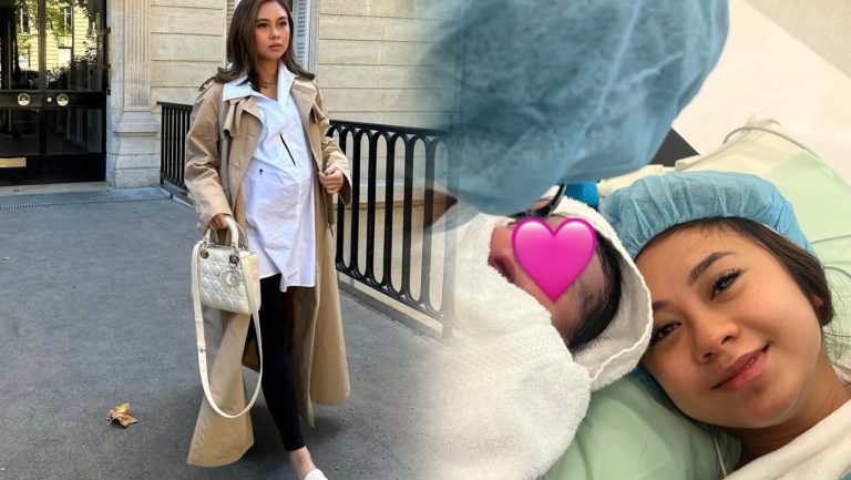 Intan Najuwa selamat bersalin anak perempuan, pilih nama Imane Lunara