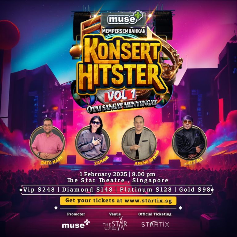 Otai menyengat bangkit nostalgia! Nash, Zamani, Ameng & Jatt Ali bergabung di konsert Hitster Vol 1