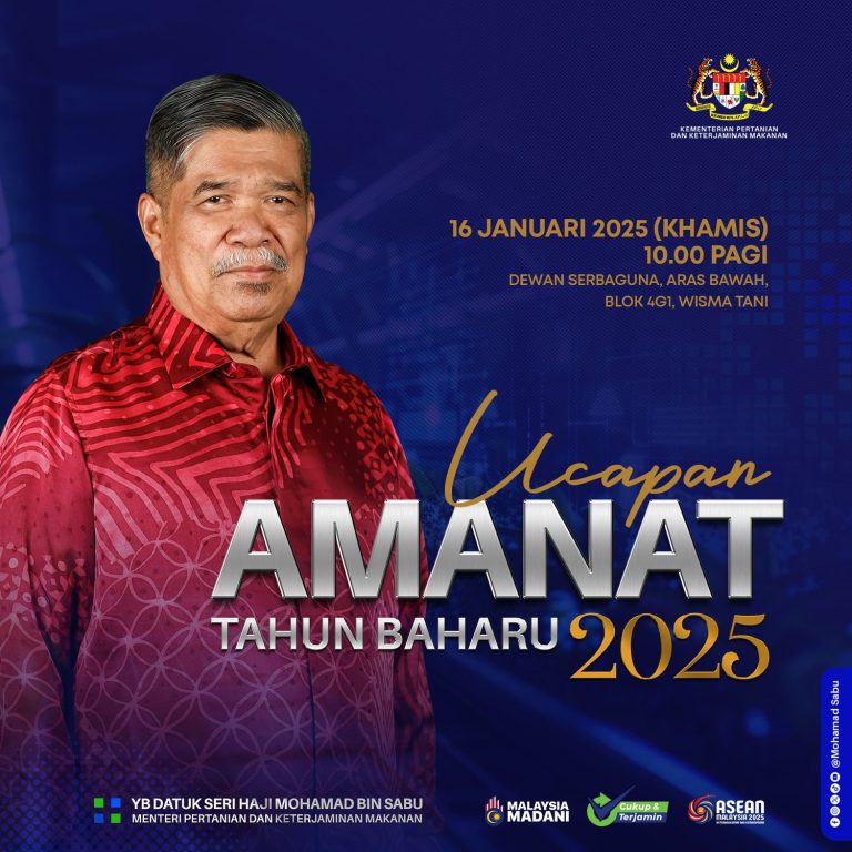 Sektor pertanian terus dipacu ke arah keterjaminan makanan mampan – Mohamad Sabu