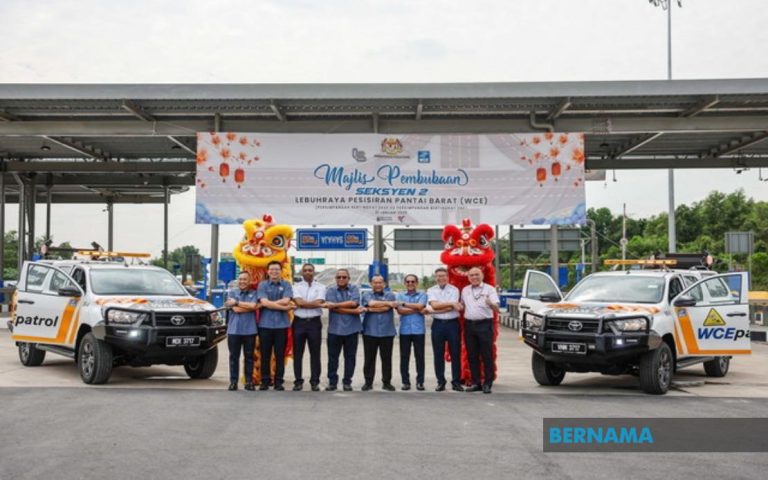 Jajaran Seksyen 2 WCE dibuka bermula tengah malam ini